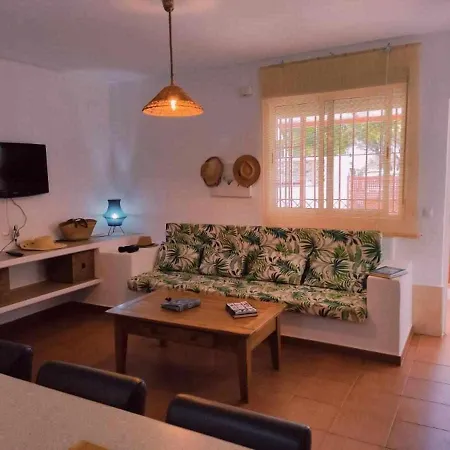 Dos Casas Juntas Y Patio Comun A 25 Metros De La Playa Villa Mazagon Exterior photo